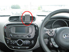 Brodit ProClip 655001 voor Kia Soul 2014-2017 - productfoto zwarte ABS montagebasis