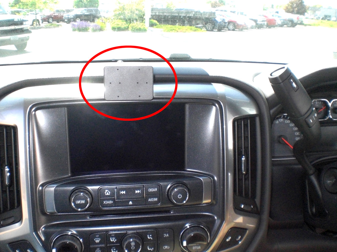 Brodit ProClip 655014 voor Chevrolet Silverado 2014-2020 - montagefoto 10