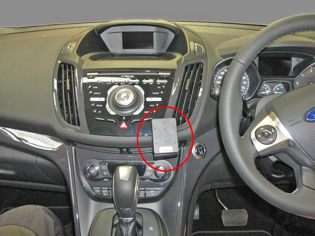 Brodit ProClip 655045 voor Ford Kuga 2014-2016 - productfoto zwarte ABS montagebasis