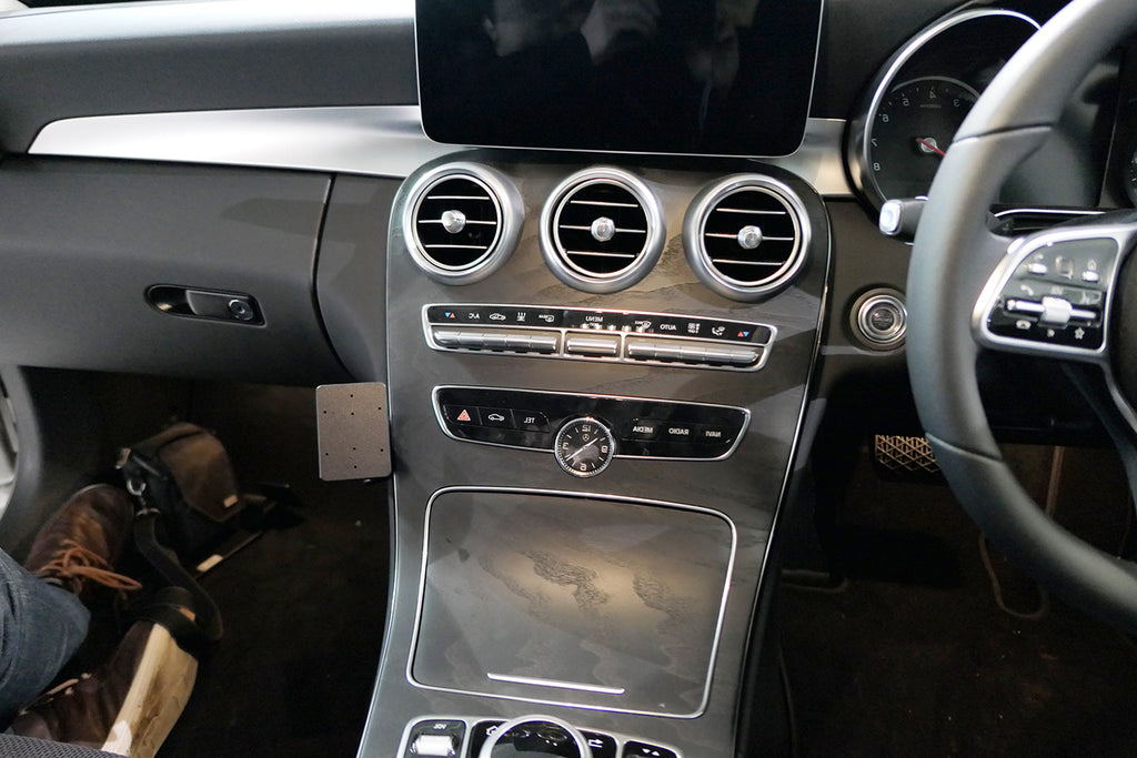 Brodit ProClip 655058 voor Mercedes Benz C-Class (180-320) 2015-2021 - productfoto zwarte ABS montagebasis