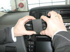 Brodit ProClip 655084 voor Toyota Prius + 2015-2020 - detail van dashboardmontage