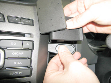 Brodit ProClip 655087 voor Ford Ranger 2012-2015 - montagepositie op dashboard