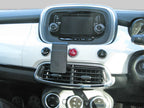 Brodit ProClip 655097 voor Fiat 500 X 2015-2024 - productfoto zwarte ABS montagebasis