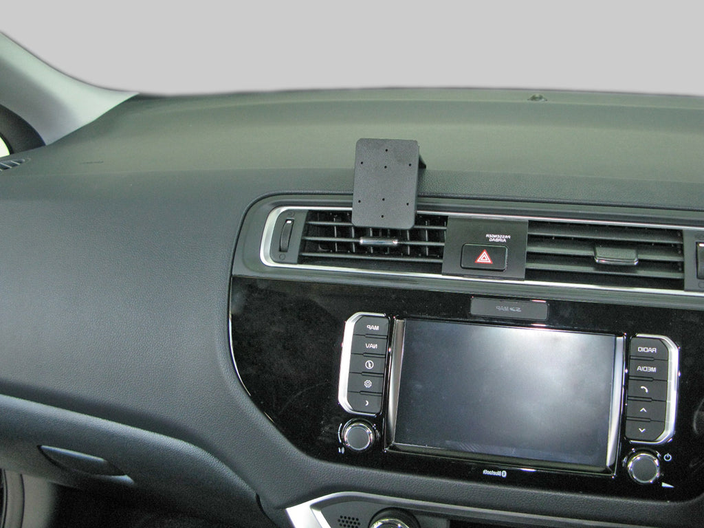 Brodit ProClip 655098 voor Kia Rio 2015-2017 - productfoto zwarte ABS montagebasis