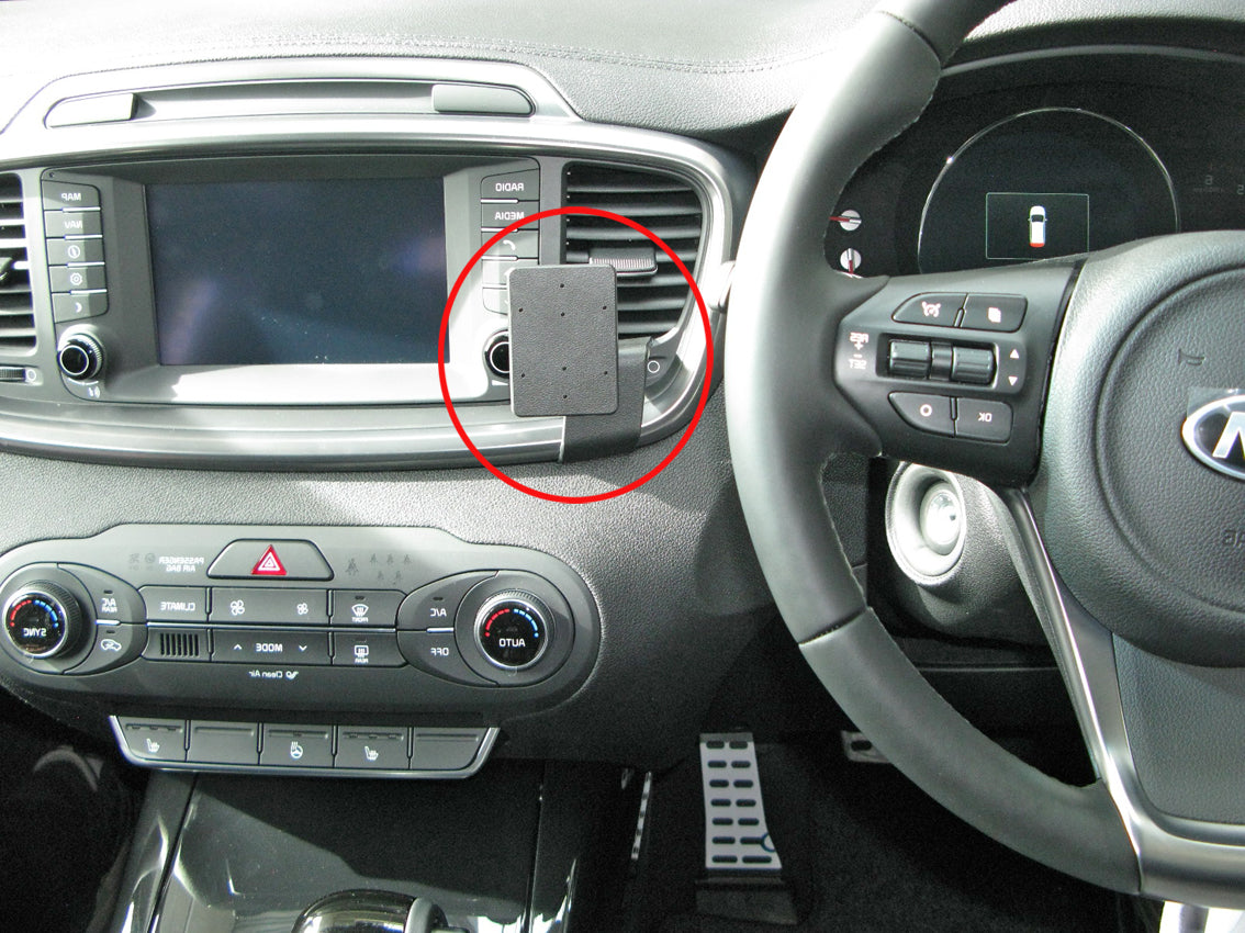 Brodit ProClip 655103 voor Kia Sorento 2015-2020 - productfoto zwarte ABS montagebasis