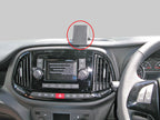 Brodit ProClip 655129 voor Fiat Doblò 2016-2022 - productfoto zwarte ABS montagebasis