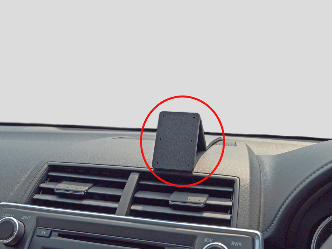 Brodit ProClip 655143 voor Toyota Camry 2015-2017 - productfoto zwarte ABS montagebasis