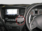 Brodit ProClip 655148 voor Fiat Fullback 2016-2021, Mitsubishi Triton 2016-2019 en Mitsubishi L200 2016-2019 - productfoto zwarte ABS montagebasis