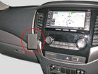 Brodit ProClip 655149 voor Fiat Fullback 2016-2021, Mitsubishi Triton 2016-2019 en Mitsubishi L200 2016-2019 - productfoto zwarte ABS montagebasis