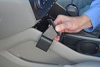 Brodit ProClip 655154 voor Hyundai Tucson 2016-2021 - montagepositie op dashboard