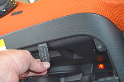 Brodit ProClip 655171 voor Smart ForTwo 2015-2024 - montagepositie op dashboard