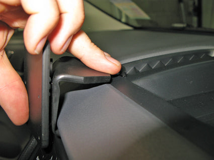 Brodit ProClip 655185 voor Ford Ranger 2016-2022 - detail van dashboardmontage