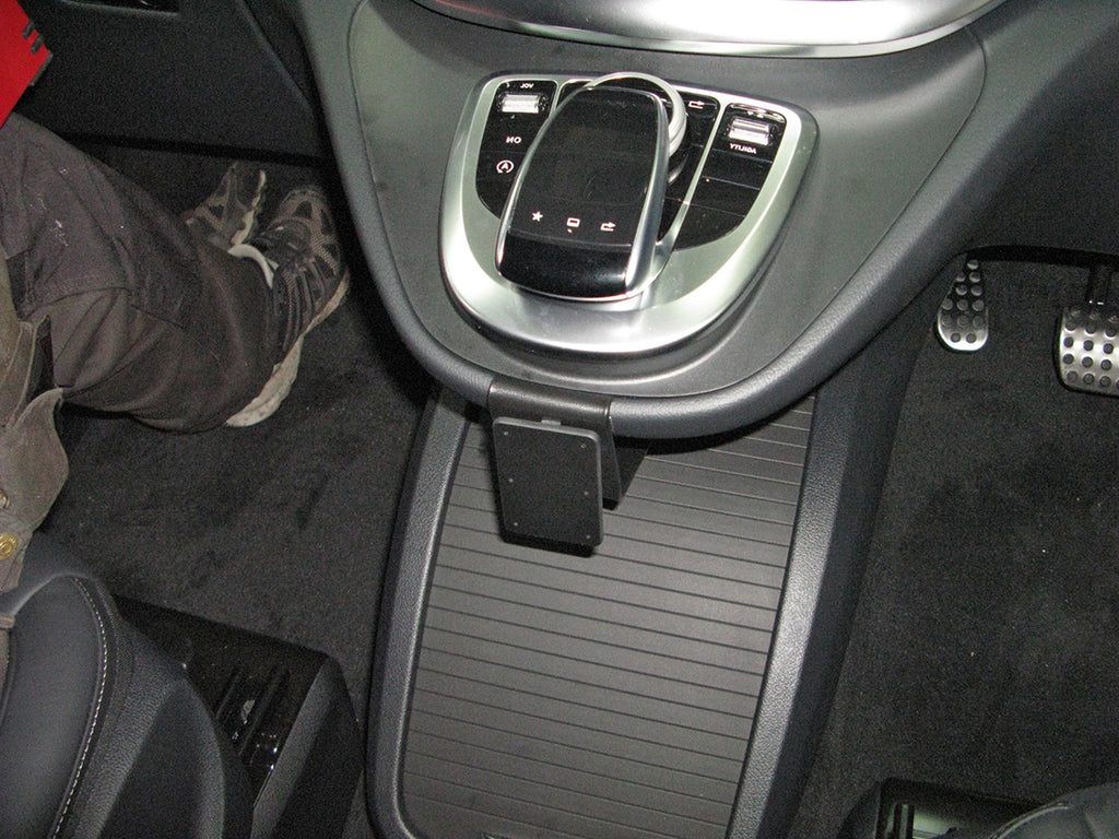 Brodit ProClip 655188 voor Mercedes Benz V-Class 2016-2024 - productfoto zwarte ABS montagebasis