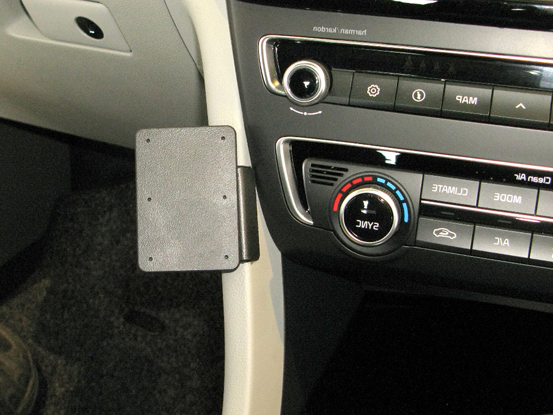 Brodit ProClip 655211 voor Kia Optima 2016-2020 - productfoto zwarte ABS montagebasis