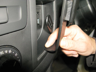 Brodit ProClip 655220 voor Mercedes Benz Vito 2015-2023 - ProClip geplaatst in het voertuig