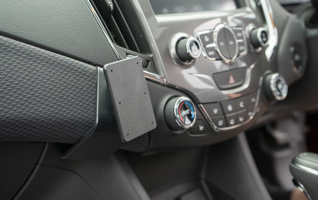 Brodit ProClip 655231 voor Chevrolet Cruze 2016-2020 - productfoto zwarte ABS montagebasis