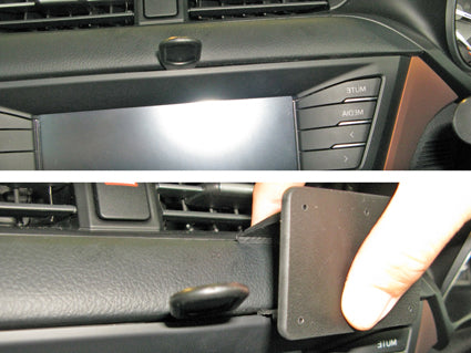 Brodit ProClip 655239 voor Toyota Avensis 2016-2019 - montagepositie op dashboard