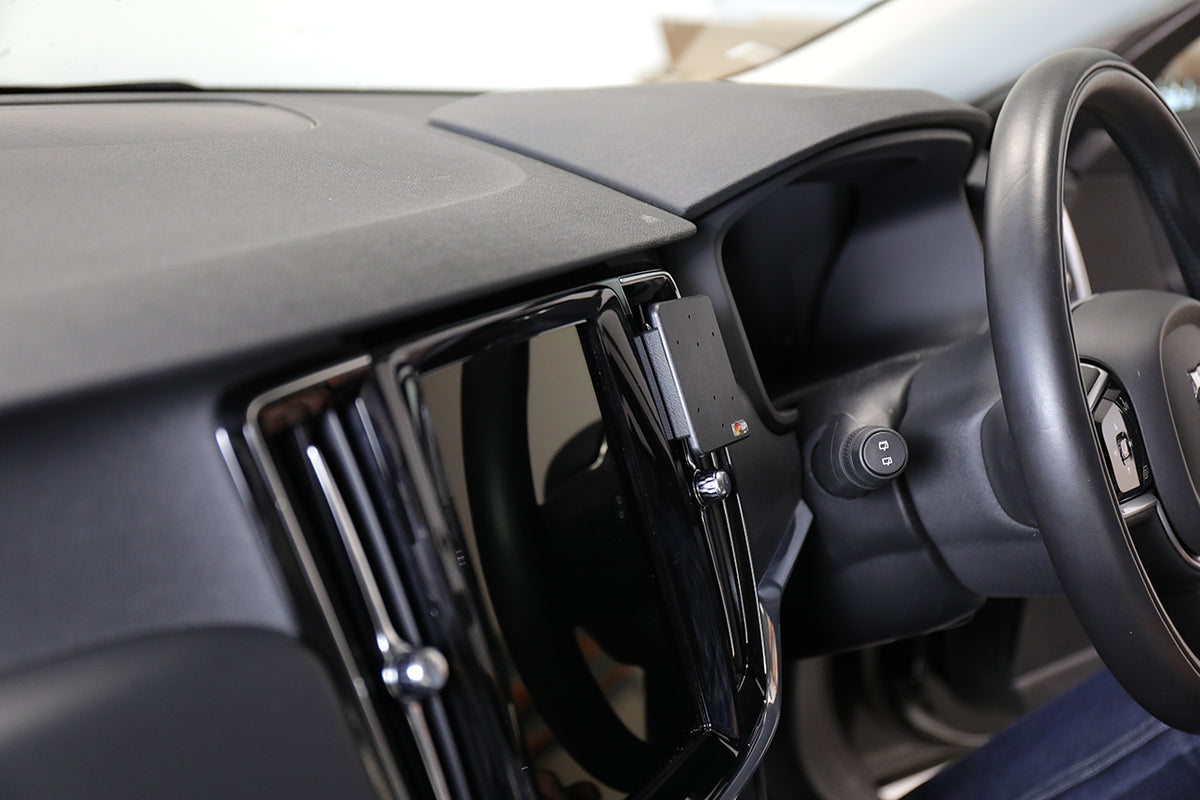 Brodit ProClip 655246 voor Volvo V90 2017-2026 en Volvo S90 2017-2025 - productfoto zwarte ABS montagebasis