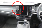 Brodit ProClip 655247 voor Volvo V90 2017-2026 en Volvo S90 2017-2025 - productfoto zwarte ABS montagebasis
