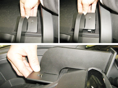 Brodit ProClip 655261 voor Fiat Talento II 2016-2021, Nissan NV300 2016-2022 e.a. - ProClip geplaatst in het voertuig