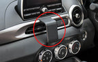 Brodit ProClip 655268 voor Fiat 124 Spider 2017-2022 - productfoto zwarte ABS montagebasis