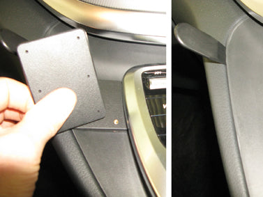 Brodit ProClip 655279 voor Mercedes Benz V-Class 2016-2024 - montagepositie op dashboard