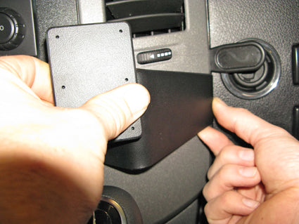 Brodit ProClip 655280 voor Mercedes Benz Sprinter 2007-2018 - detail van dashboardmontage