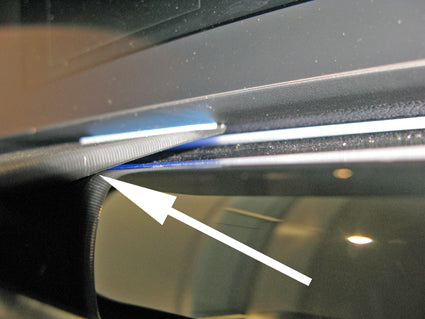 Brodit ProClip 655296 voor BMW 6-series GT G32 2017-2019 en BMW 5-series G30, G31 2018-2023 - detail van dashboardmontage