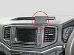 Brodit ProClip 655297 voor Volkswagen Amarok 2017-2023 - productfoto zwarte ABS montagebasis