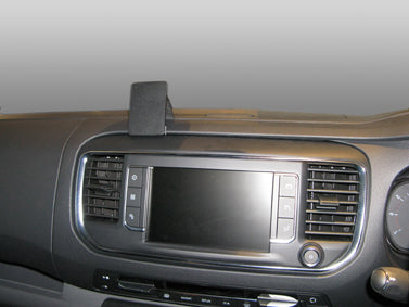 Brodit ProClip 655299 voor Citroen SpaceTourer 2017-2024, Citroen Jumpy 3rd Gen 2017-2024 e.a. - detail van dashboardmontage