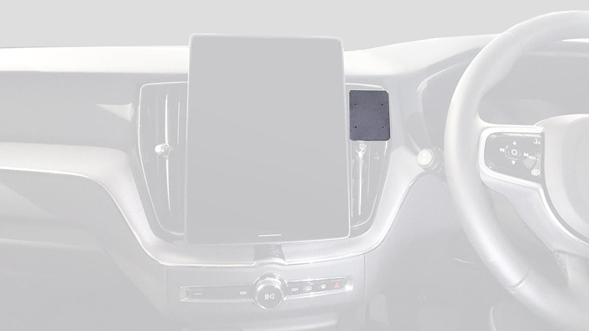 Brodit ProClip 655326 voor Volvo XC60 2018-2026, Volvo V60 2019-2026 en Volvo S60 2019-2025 - productfoto zwarte ABS montagebasis