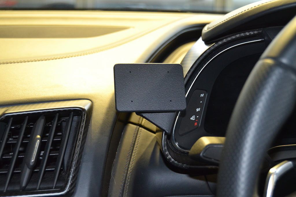 Brodit ProClip 655388 voor Audi R8 2017-2024 - productfoto zwarte ABS montagebasis