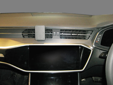 Brodit ProClip 655408 voor Audi S6 2019-2025, Audi A7 2018-2025 en Audi A6 2019-2025 - detail van dashboardmontage