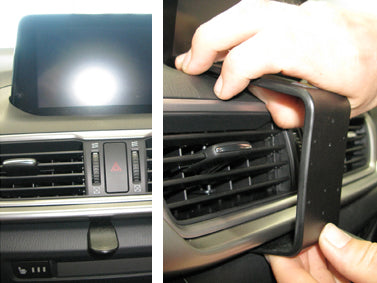 Brodit ProClip 655416 voor Mazda 3 2017-2018 - montagepositie op dashboard