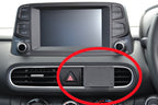 Brodit ProClip 655418 voor Hyundai Kona 2018-2023 - productfoto zwarte ABS montagebasis