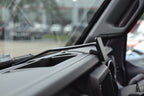 Brodit ProClip 655431 voor Jeep Wrangler 2018-2023, Jeep JL 2019-2023 en Jeep Gladiator 2020-2023 - productfoto zwarte ABS montagebasis