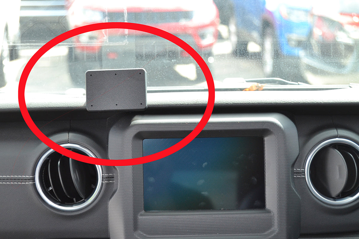 Brodit ProClip 655431 voor Jeep Wrangler 2018-2023, Jeep JL 2019-2023 en Jeep Gladiator 2020-2023 - montagefoto 6