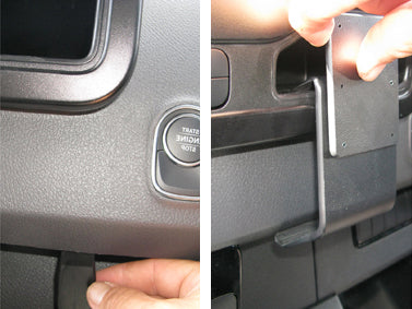 Brodit ProClip 655442 voor Mercedes Benz Sprinter 2019-2026 - montagepositie op dashboard