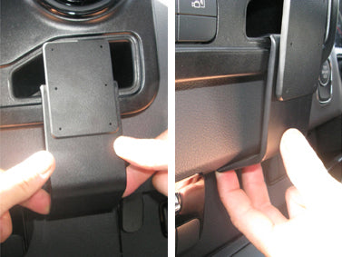 Brodit ProClip 655442 voor Mercedes Benz Sprinter 2019-2026 - ProClip geplaatst in het voertuig