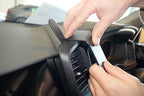 Brodit ProClip 655482 voor Audi A1 2019-2025 - montagepositie op dashboard