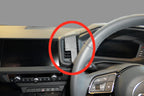 Brodit ProClip 655482 voor Audi A1 2019-2025 - productfoto zwarte ABS montagebasis