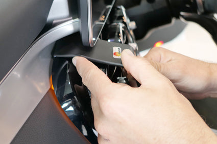 Brodit ProClip 655535 voor Mercedes Benz GLC-Class 2016-2019 - ProClip geplaatst in het voertuig