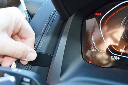 Brodit ProClip 655538 voor BMW 850 2019-2026 - montagepositie op dashboard