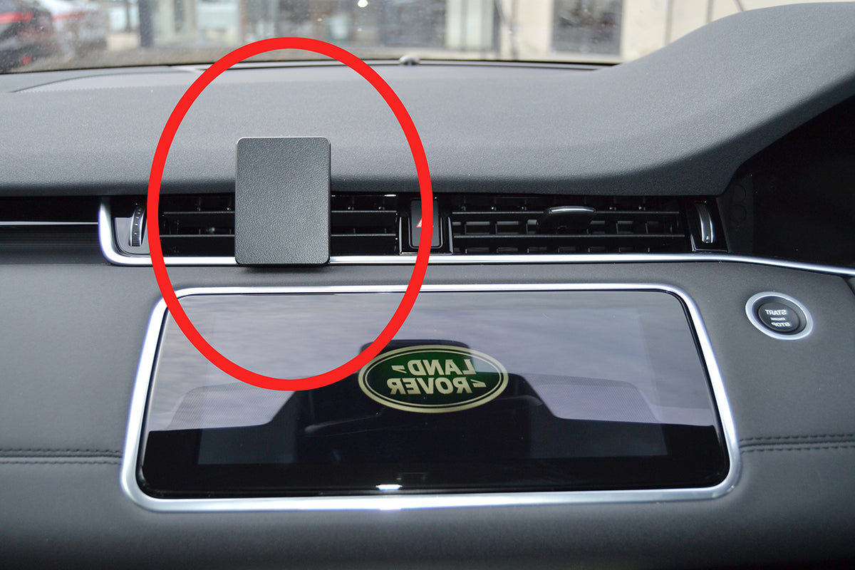 Brodit ProClip 655543 voor Land Rover Range Rover Evoque 2019-2023 - productfoto zwarte ABS montagebasis