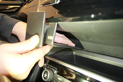 Brodit ProClip 655557 voor BMW 2-series Active Tourer, F45 2014-2021 - detail van dashboardmontage