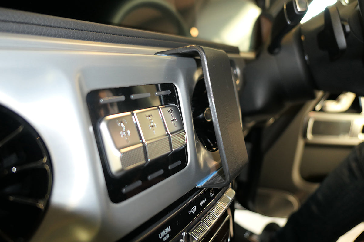 Brodit ProClip 655580 voor Mercedes Benz G-Class 2019-2026 - productfoto zwarte ABS montagebasis
