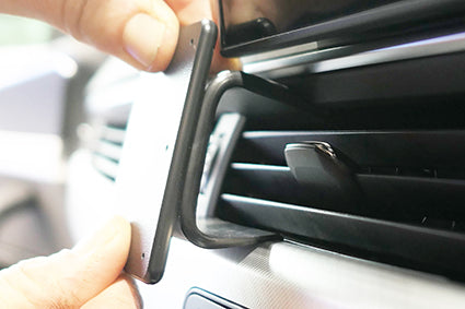 Brodit ProClip 655597 voor Audi S5 2020-2024, Audi A5 2020-2024 e.a. - detail van dashboardmontage