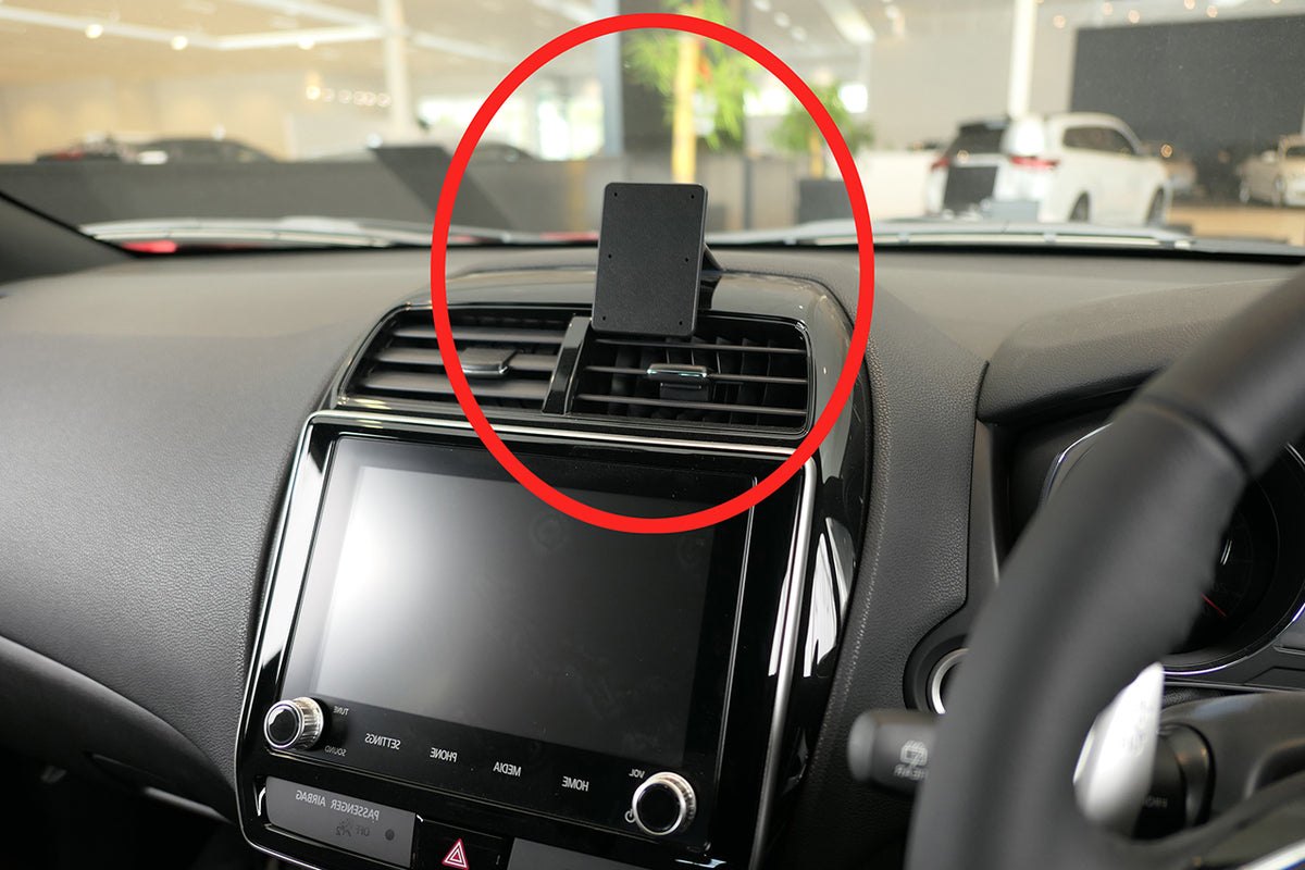 Brodit ProClip 655610 voor Mitsubishi ASX 2020-2022 - productfoto zwarte ABS montagebasis