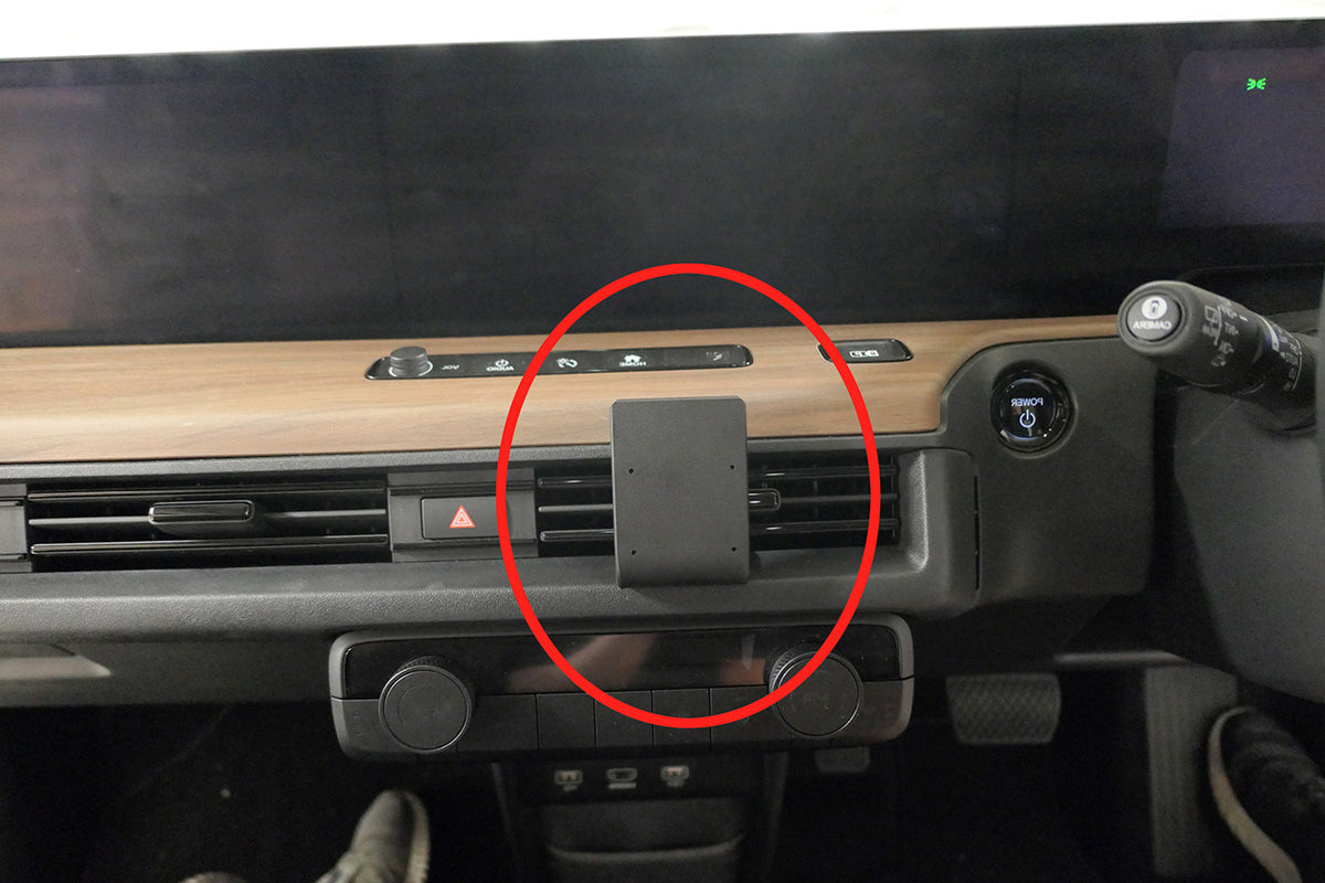 Brodit ProClip 655632 voor Honda e 2020-2024 - productfoto zwarte ABS montagebasis