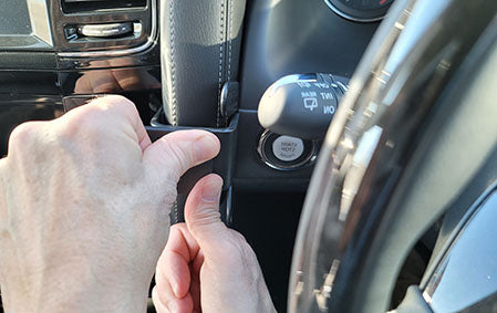 Brodit ProClip 655639 voor Nissan Patrol 2020-2024 - detail van dashboardmontage